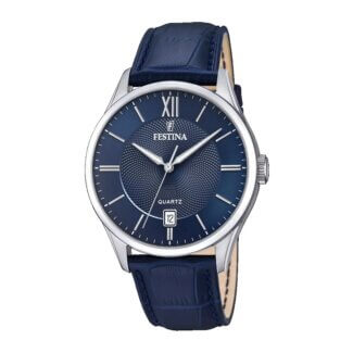 Montre Homme FESTINA cuir bleu F20426/2
