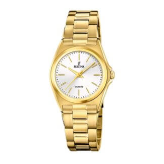 Montre Femme FESTINA Acier doré F20557/2 classique