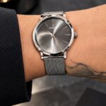 Montre Femme FESTINA Acier F20475/4 " Boyfriend " portée