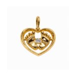 Pendentif Pieds Or jaune et Diamant HAMPTONS Thomas JAVON