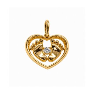 Pendentif Pieds Or jaune et Diamant HAMPTONS Thomas JAVON